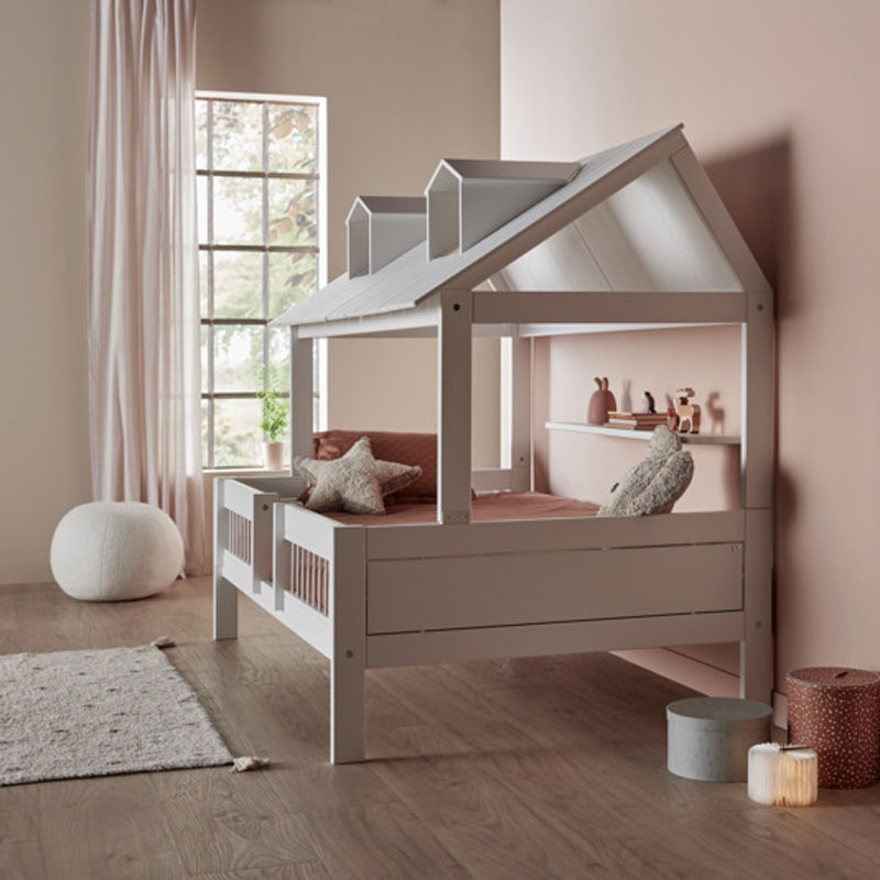 LIFETIME Beachhouse Bett 90x200cm in weiß