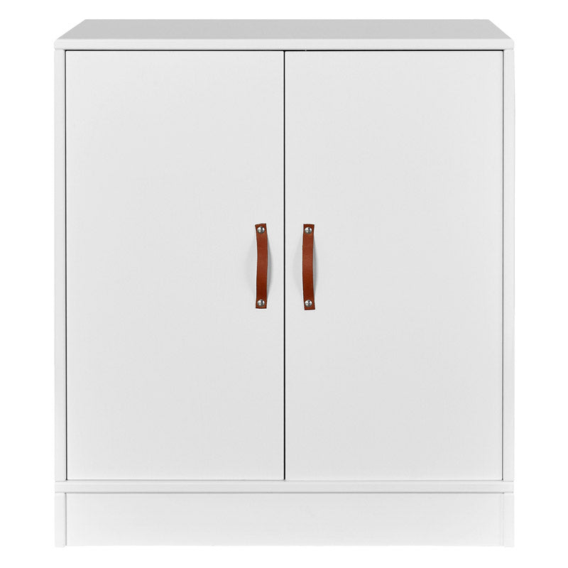 LIFETIME All-in-One Basiselement Höhe 88,9cm mit 2 Türen, Regalbrett und Kleiderstange in weiß oder white wash