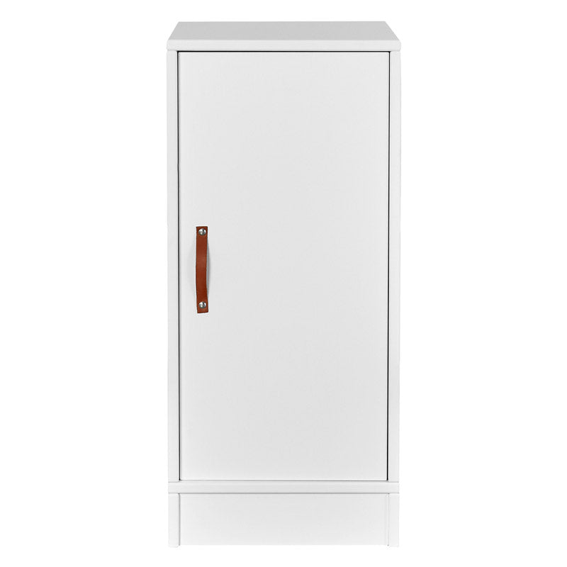 LIFETIME All-in-One Basiselement kleiner Spind Höhe 88,9cm mit Tür, Regal und Kleiderstange in weiß oder white wash