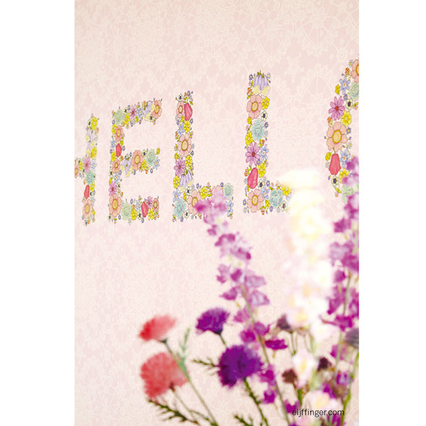 Eijffinger Rice "Everyday Magic" Tapetenwandbild Hello