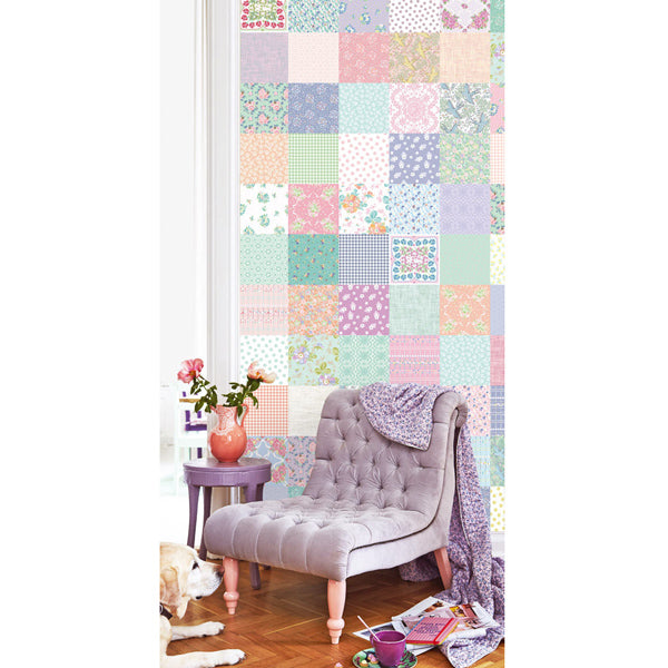 Eijffinger Rice "Everyday Magic" Tapetenwandbild Patchwork