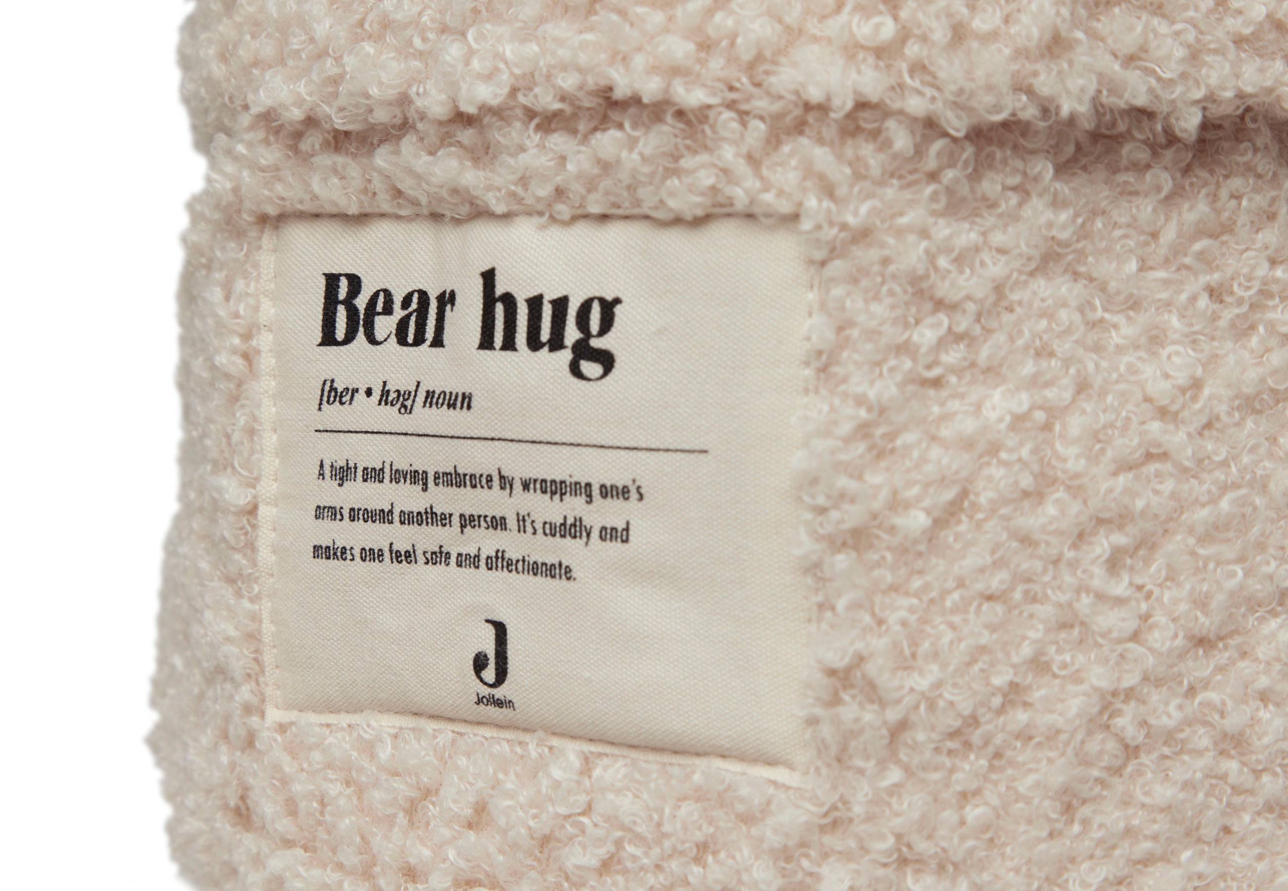 Jollein Aufbewahrungskorb Bouclé in naturel