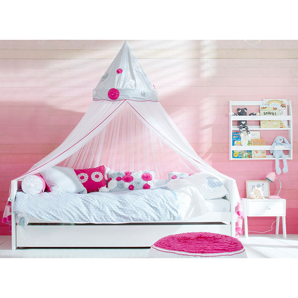 LIFETIME Bett 90x200cm aus Vollholz in weiß oder white wash