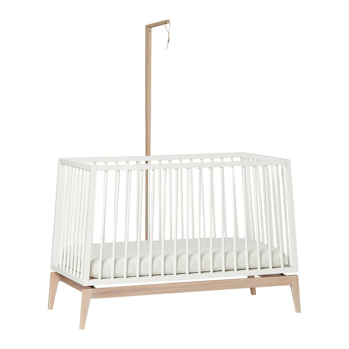 Leander Himmelgestell für Linea/Luna Babybett in Eiche