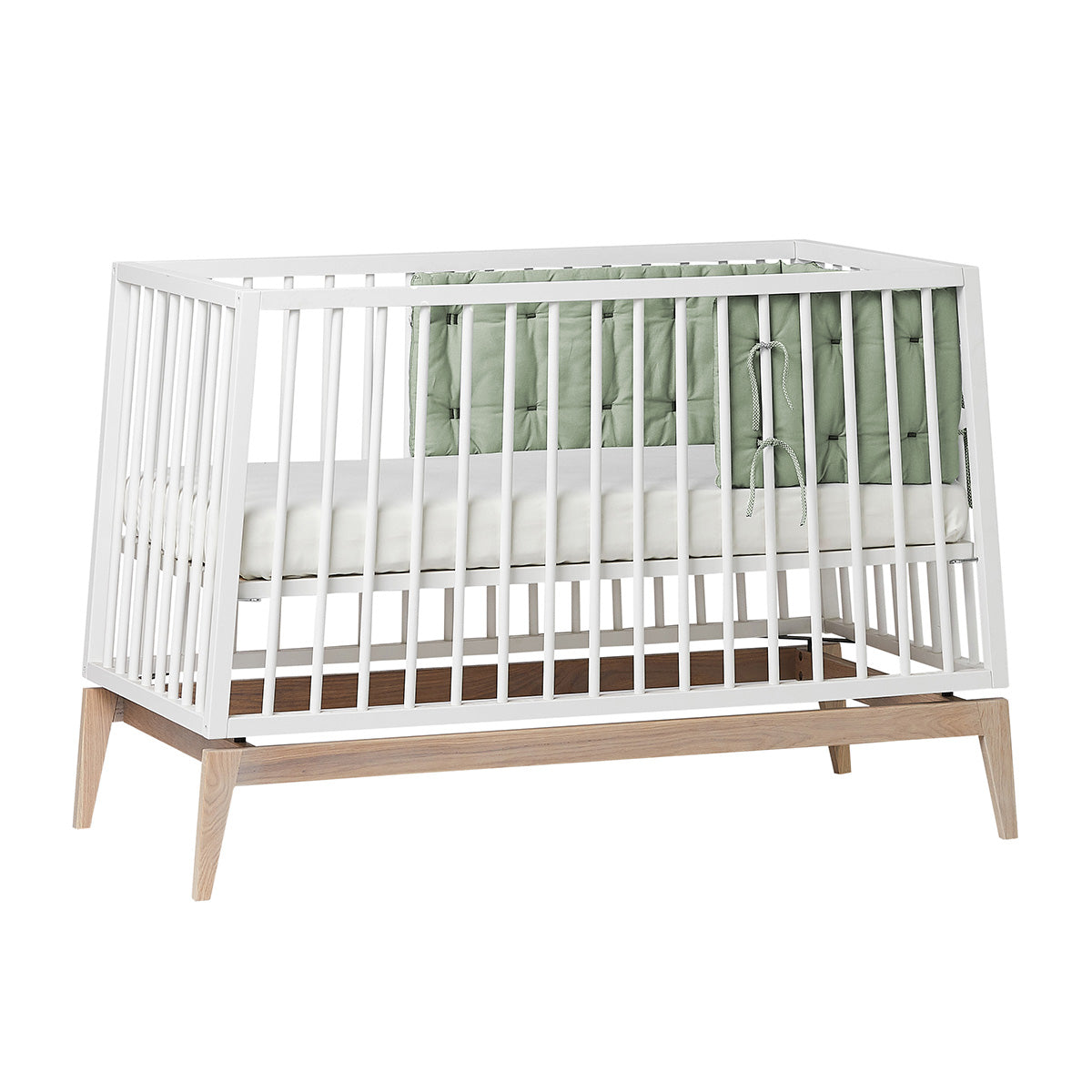 Leander Nestchen für Babybett Linea/Luna in Sage Green