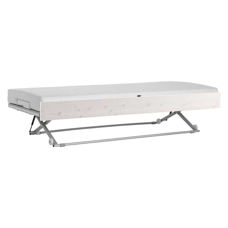 Lifetime semiautomatisches Gästebett für 90x200cm-Bett in weiß oder white wash