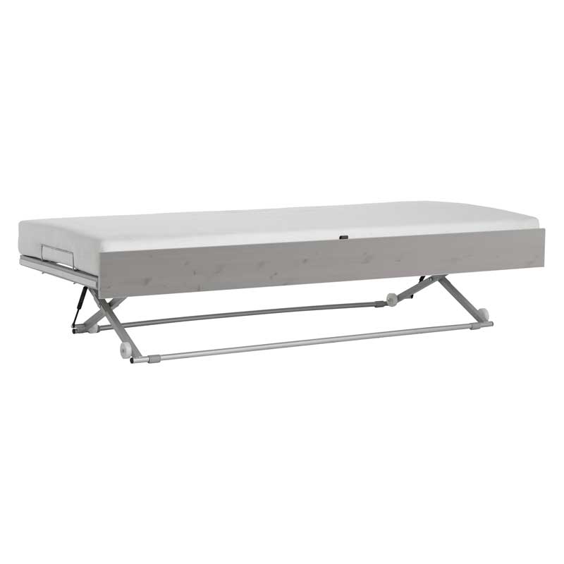 Lifetime semiautomatisches Gästebett für 90x200cm-Bett in weiß oder white wash