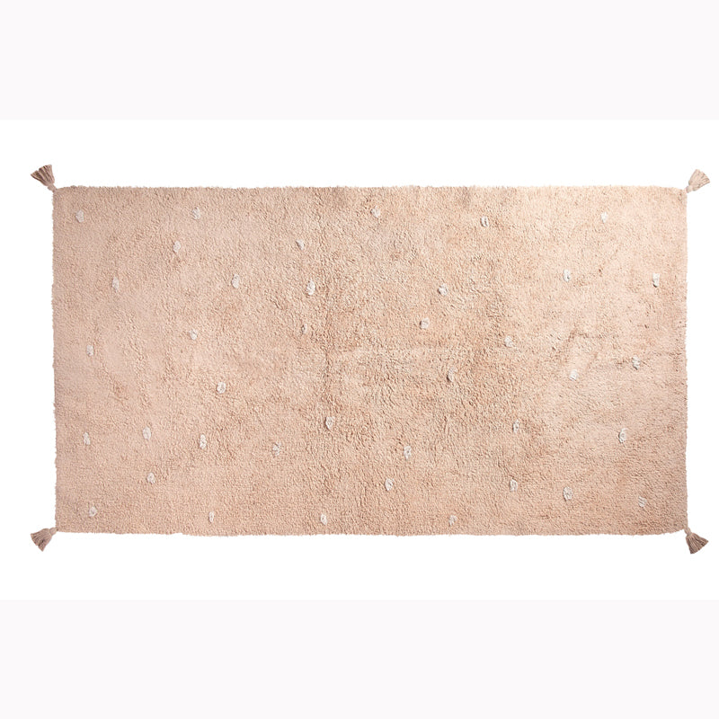 LIFETIME getufteter Teppich 'Essence' in peach - 100x180cm