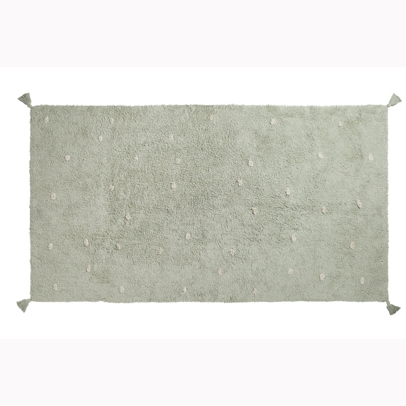 LIFETIME getufteter Teppich 'Essence' in blue sage - 100x180cm