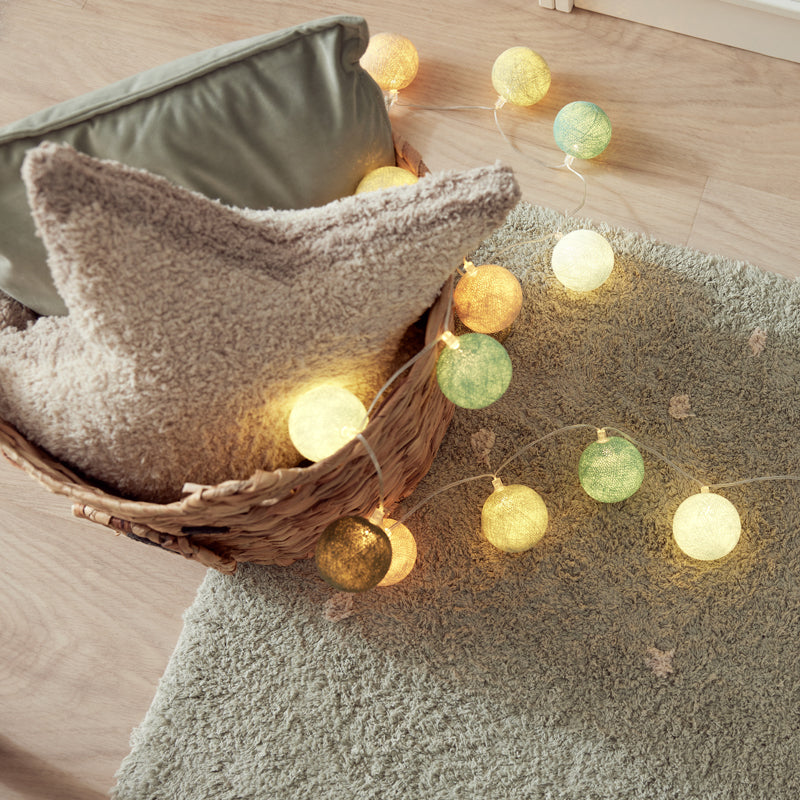 LIFETIME getufteter Teppich 'Essence' in blue sage - 100x180cm