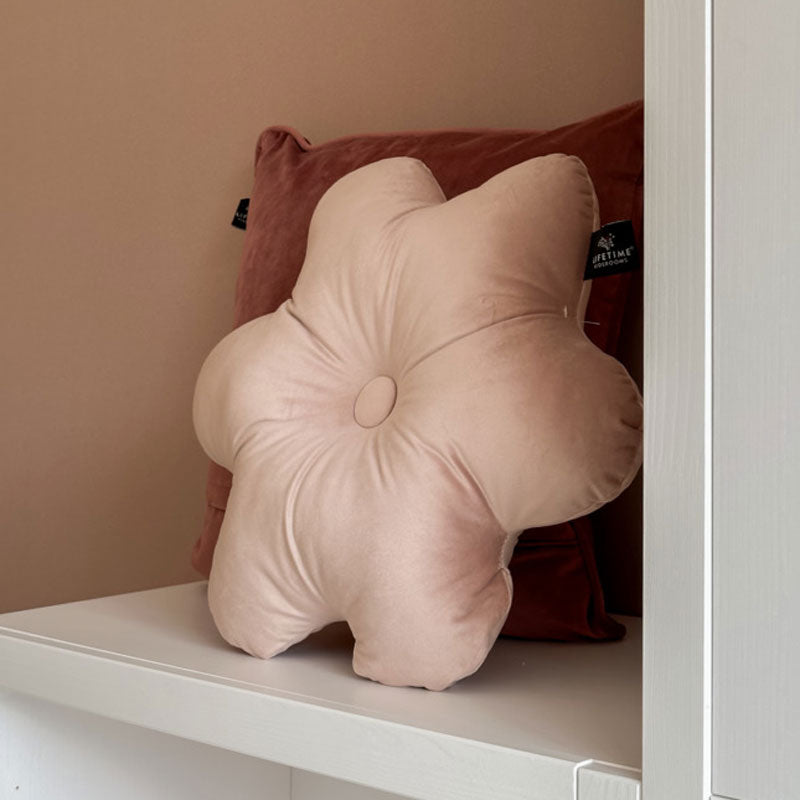 LIFETIME Formkissen Flower 'Happy Rabbit' Ø45cm