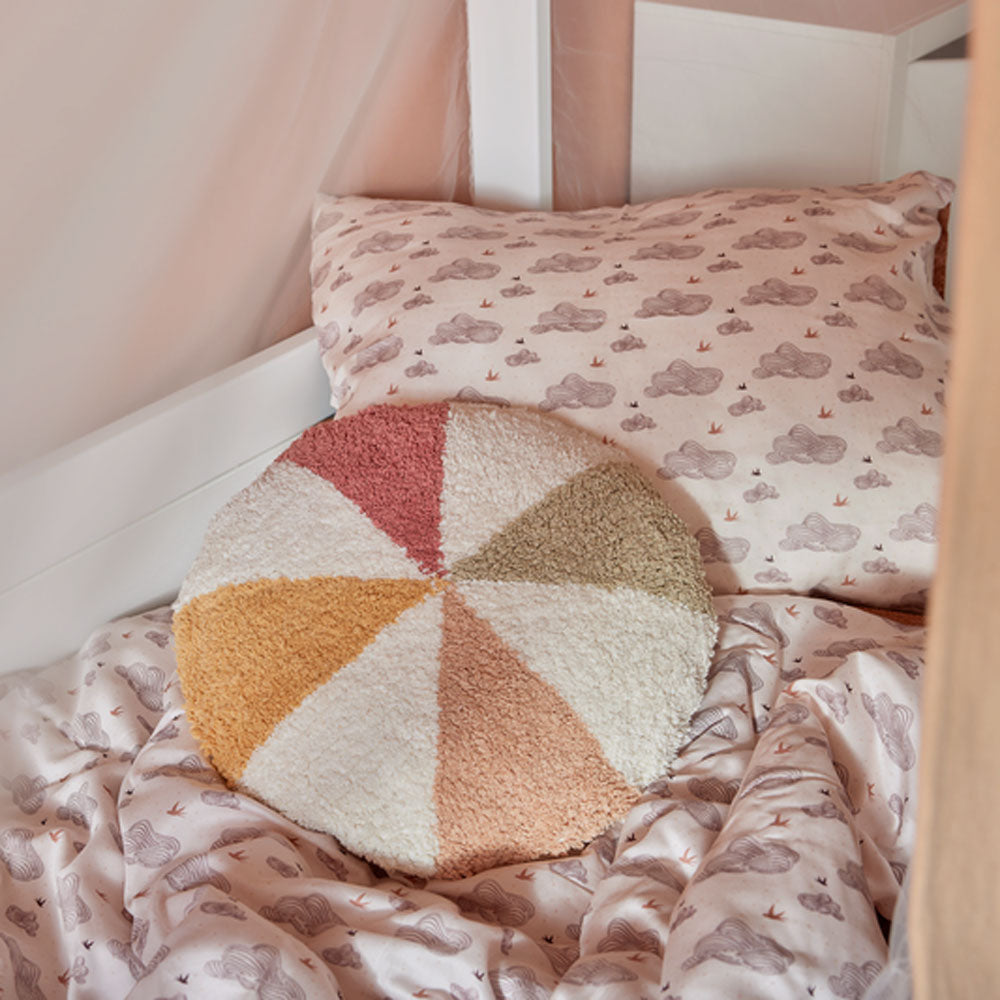 LIFETIME getuftetes rundes Kissen Fairy Theatre Ø45cm