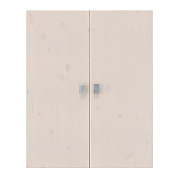 LIFETIME Türenset groß für Regal in white wash - Griffe separat