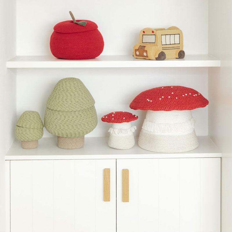 Lorena Canals Korb "Mini Mushroom" 17x17x16 cm