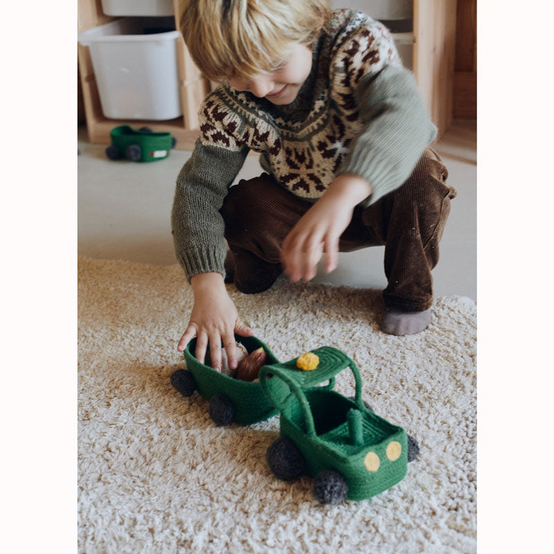 Lorena Canals Korb "Tractor" 35x15x15 cm