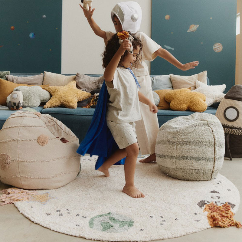 Lorena Canals waschbarer Teppich 'Interstellar Journey' Ø140cm