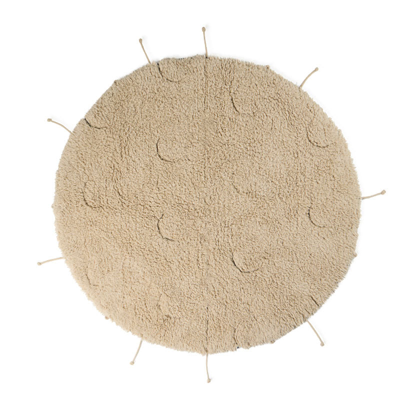 Lorena Canals waschbarer Teppich 'Moon' Ø100cm