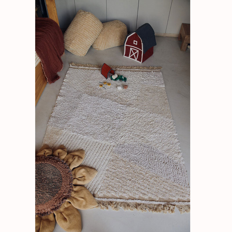 Lorena Canals waschbarer Spielteppich 'Farm Fields' 120x170cm