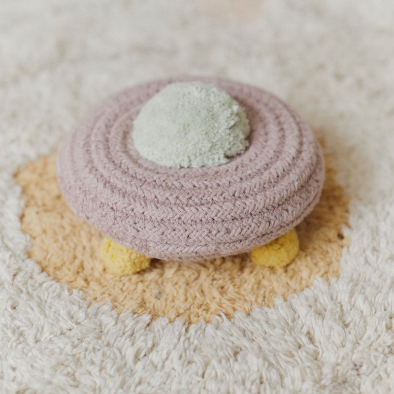 Lorena Canals waschbarer Spielteppich 'Solarsystem' Ø150cm