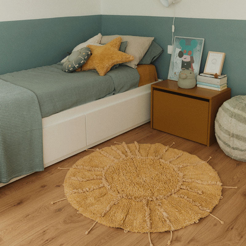 Lorena Canals waschbarer Teppich 'Solar' Ø100cm