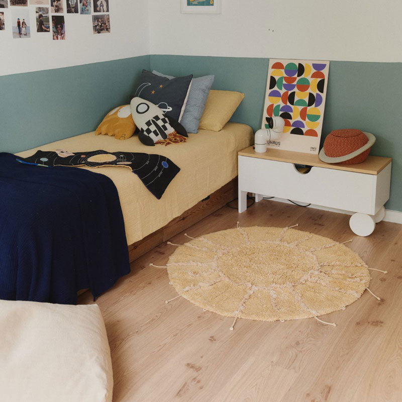 Lorena Canals waschbarer Teppich 'Solar' Ø100cm