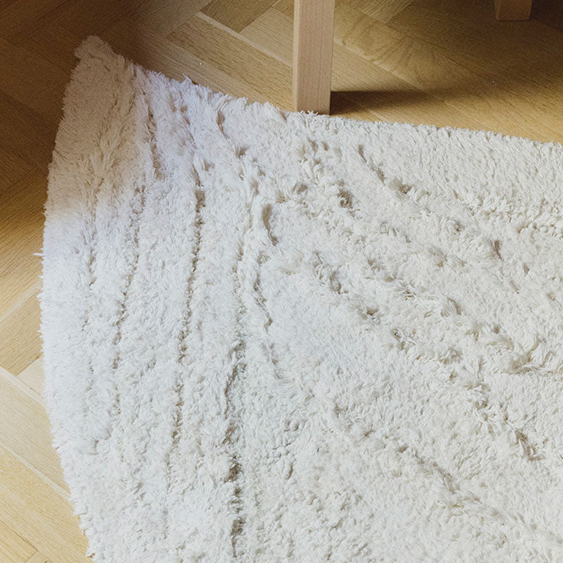 Lorena Canals "Swan Lake" waschbarer Teppich 'Swan' 120x100cm