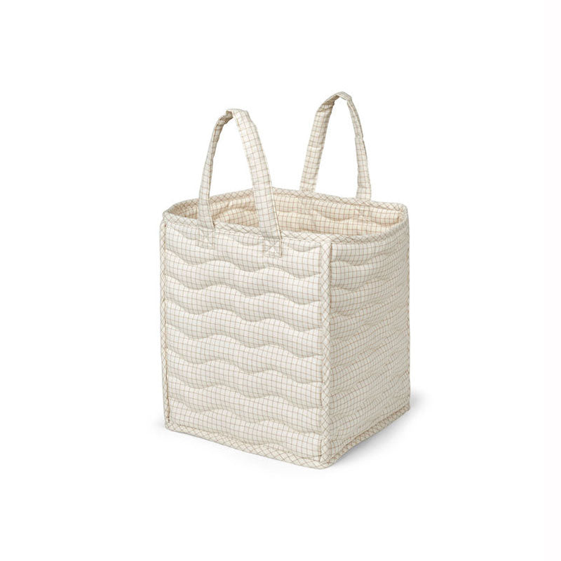 Dear April Aufbewahrungskorb in 'Mini Check' 25x25x30 cm