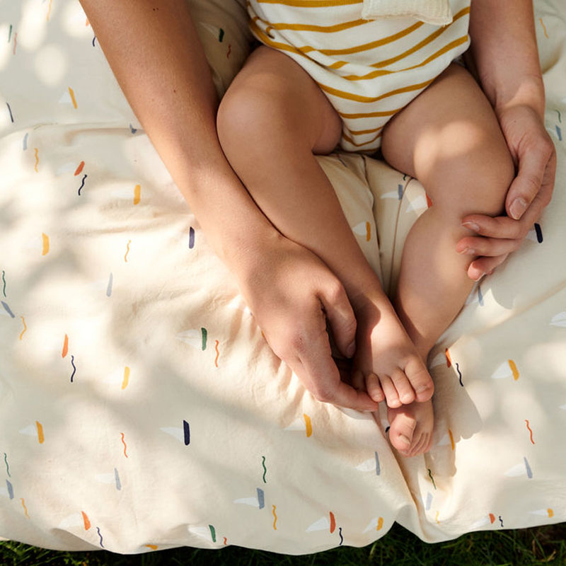 Dear April Bettwäsche 'Pond Boats' 135x200cm