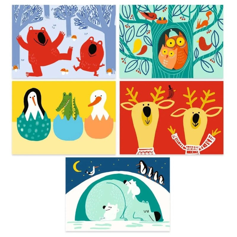 Djeco Kratzbilder 'Tiere entdecken'