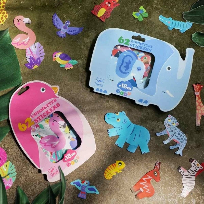 Djeco Sticker Safaritiere