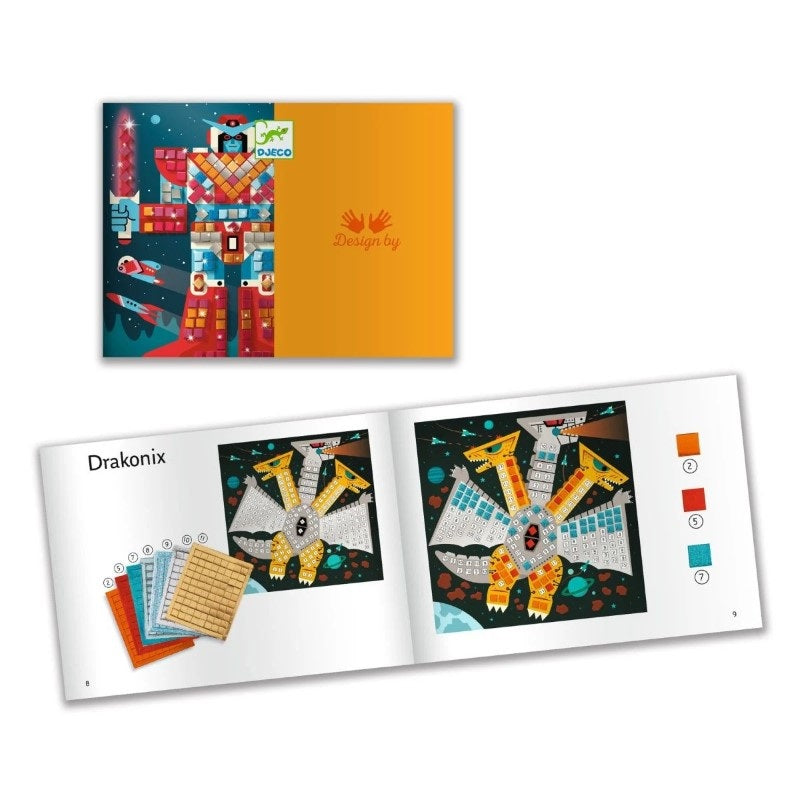 Djeco Mosaik-Set 'Space battle'