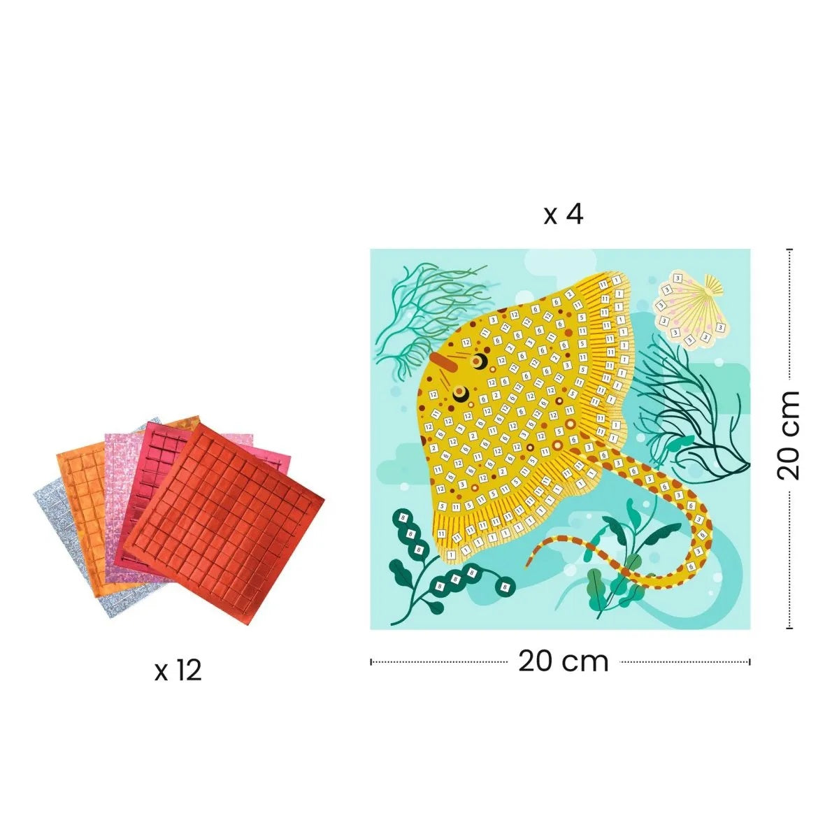 Djeco Mosaik-Set 'Karibik'