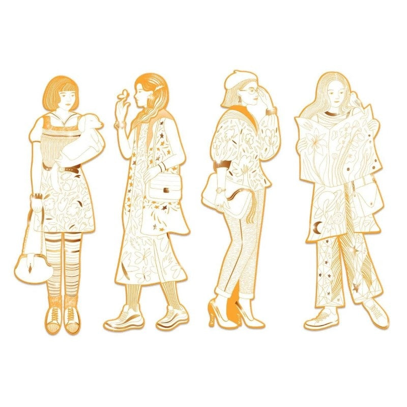 Djeco Ausmalbilder 'Demoiselles Scout'