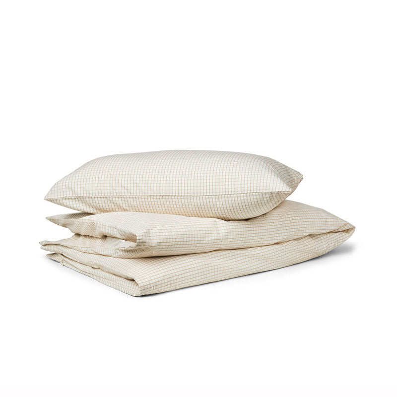 Dear April Juniorbettwäsche 'Mini Check' 100x135cm