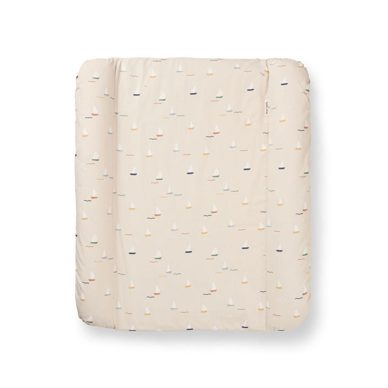 Dear April Großes Wickelkissen 'Pond Boats' 65x74cm