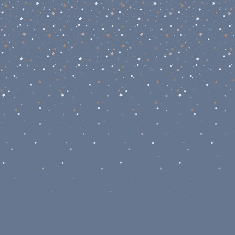 Dekornik Tapete 'Sterne vom Himmel' blau 50x280cm