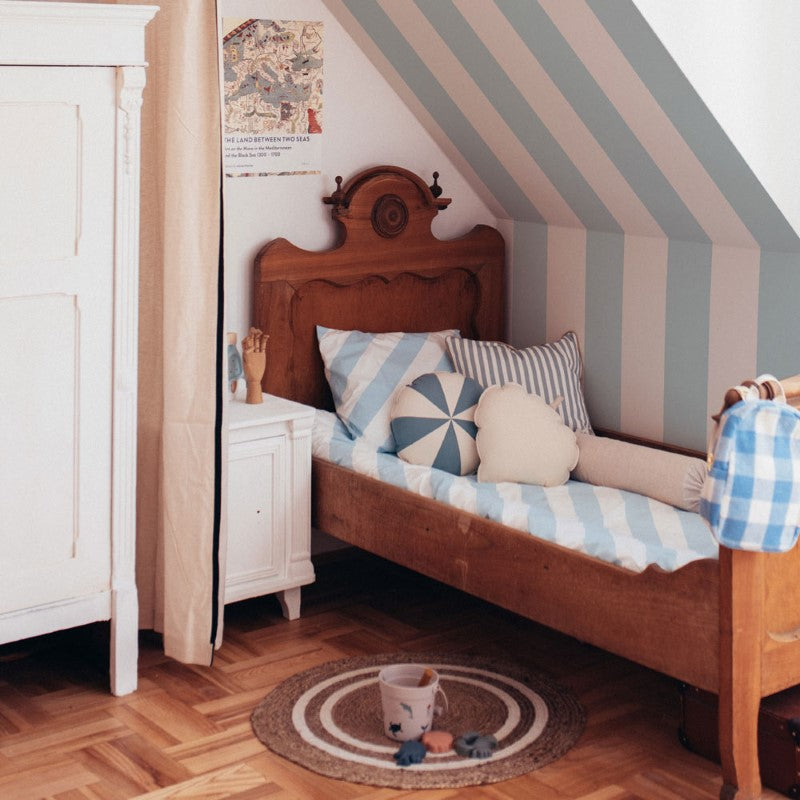 Dekornik Tapete Portofino Streifen blau 100x280cm