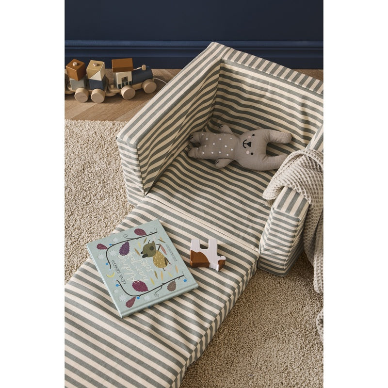 Kids Concept Sessel ausklappbar gestreift