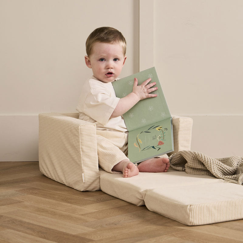 Kids Concept Sessel ausklappbar weiß