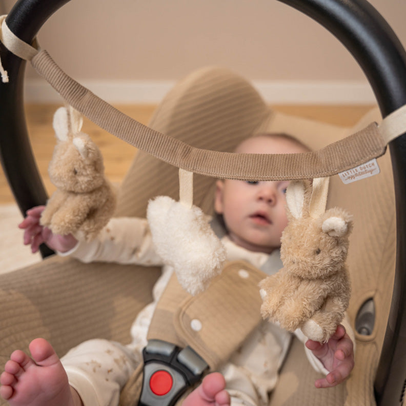 Little Dutch Kinderwagenkette Baby Bunny 'Newborn Naturals'