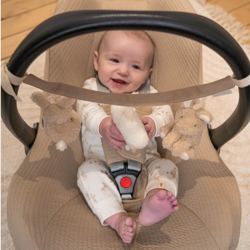 Little Dutch Kinderwagenkette Baby Bunny 'Newborn Naturals'