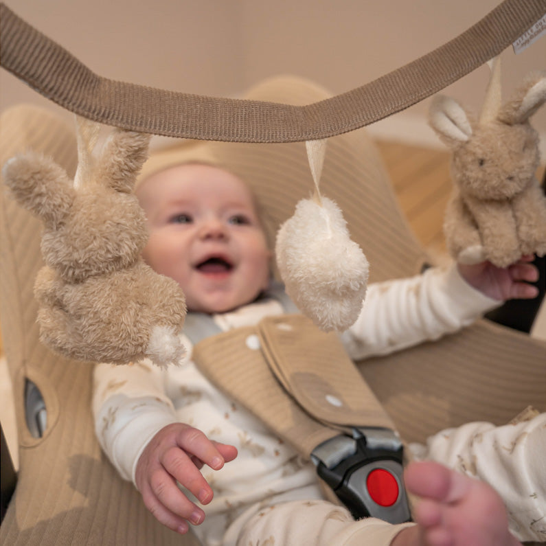 Little Dutch Kinderwagenkette Baby Bunny 'Newborn Naturals'