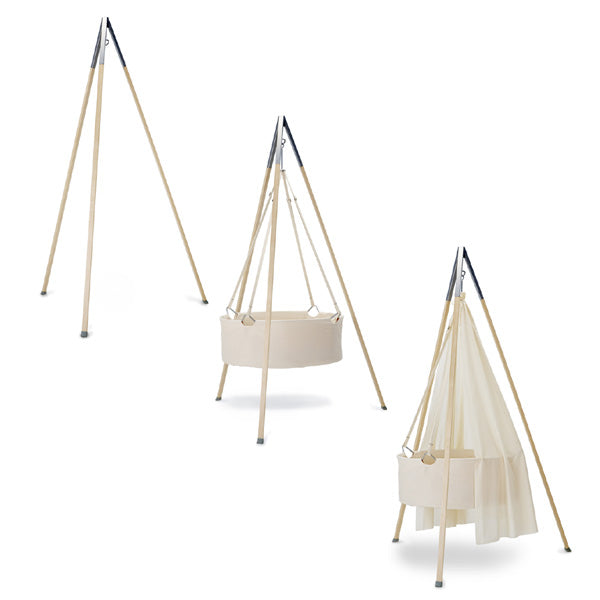 Leander Classic Babywiege in weiß inklusive Matratze