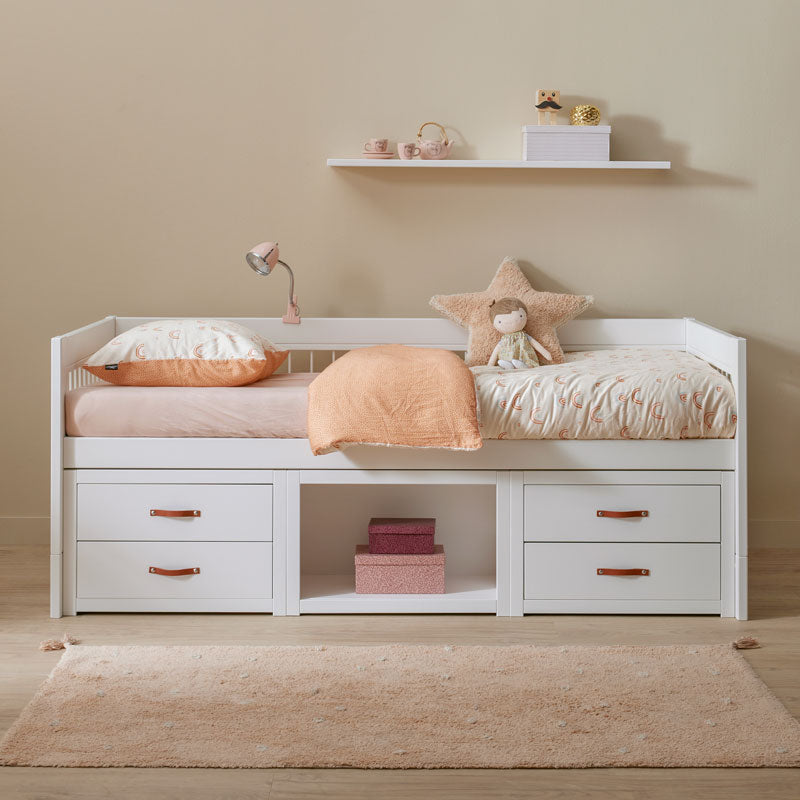 LIFETIME Regalsystem - Regal 1 Fach in weiß oder white wash