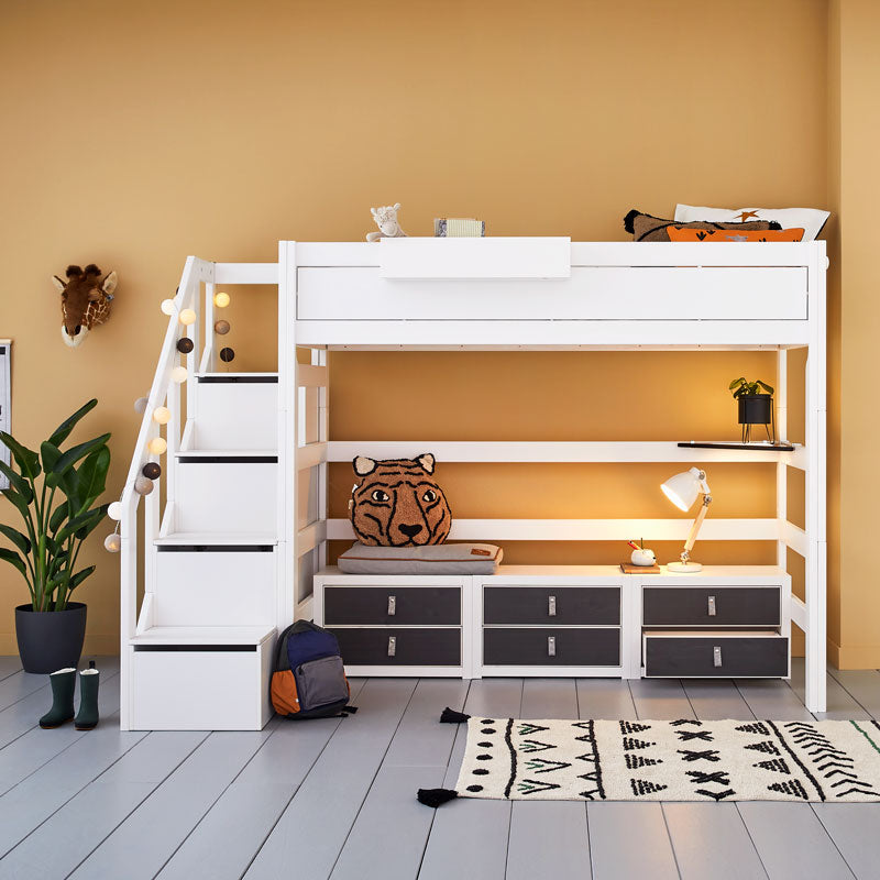 LIFETIME Regalsystem - Regal 1 Fach in weiß oder white wash