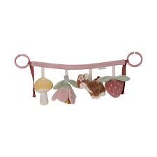 Little Dutch Kinderwagenkette "Fairy Garden" pink