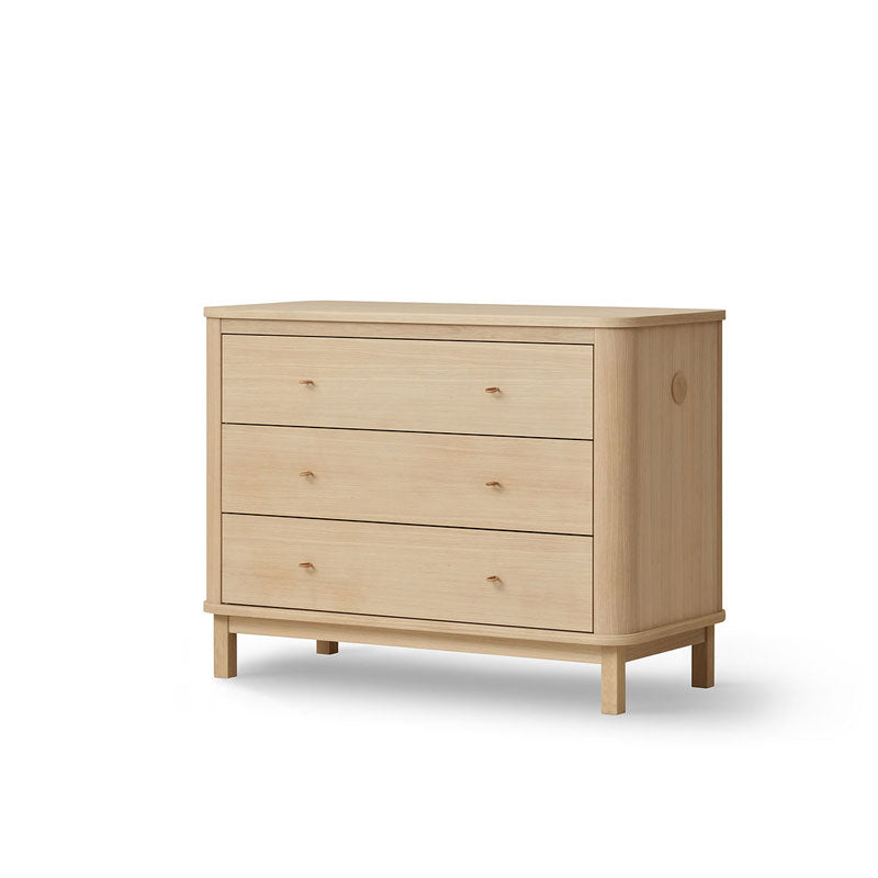 Oliver Furniture Wood Kommode 3 Schubladen in Eiche