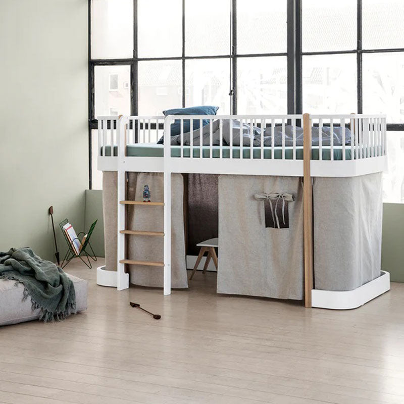 Oliver Furniture Vorhangset in Natur  für Wood Mini+ halbhohes Bett