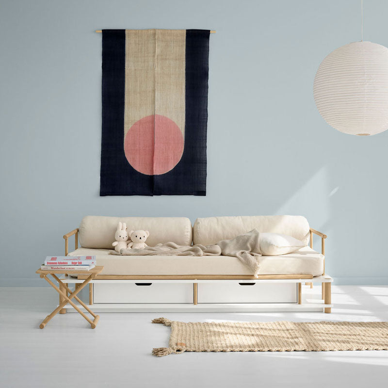 Oliver Furniture Camp Collection Bettsofa 90x180cm weiß/eiche