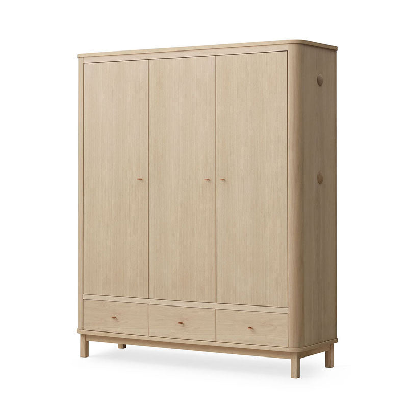 Oliver Furniture Wood Kleiderschrank 3-türig in Eiche
